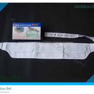 Arabian Belt(7 Holes/8 Holes Waist Bag Style) / Arabian Belt / Muslim Belt / Belt / Pilgrimage Belt thumbnail-3