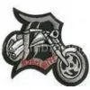 OEM Motorcycle Stick on Embroidery Patches Felt, Cotton Material for Garment Wholesale thumbnail-1