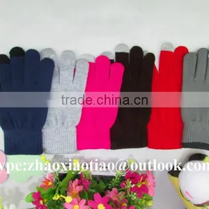 Knitted Touchscreen Gloves,Conductive Touch Gloves for Iphone/ipad thumbnail-3