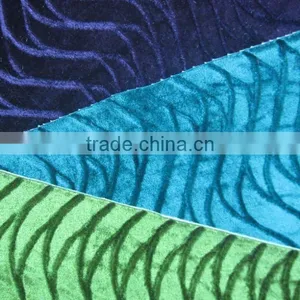 100% Polyester Garment Velvet Fabric thumbnail-1