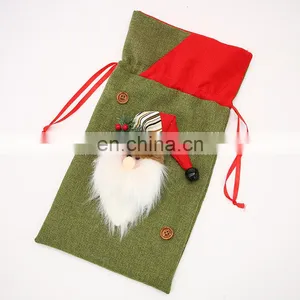 3 Style Christmas Gifts Santa Claus Sack Kids Candy Christmas Bag thumbnail-4