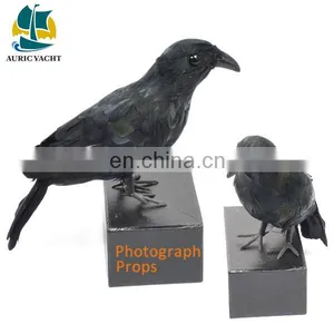 Guangdong Manufactory Hot Sell Halloween Realistic Crow thumbnail-5