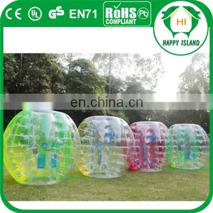 HI New Design Pvc Plastic Human Sized Soccer Bubble Ball thumbnail-3