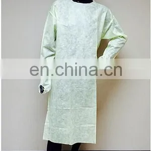 Hospital Disposable SMS SMMS Waterproof Medical Isolation Gowns thumbnail-1