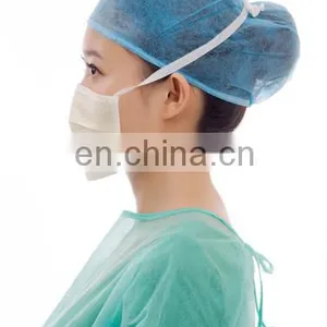 3 Ply Blue Surgeon Surgical PP Face Mask Tie-on Suppliers thumbnail-2
