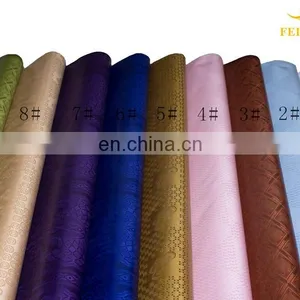 2017 Latest Design Bazin Brocade Styles For Ladies Royal Blue Color African Women Clothing Shadda Brocade Wedding Fabric thumbnail-6