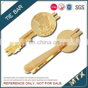 Copper Stamped Soft Enamel Tie Bar Manufacturer thumbnail-2