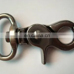 Custom Logo/size/color Metal Snap Hook Gold Snap Metal Keychain thumbnail-5