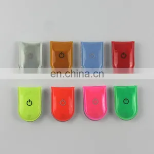 Red Reflective Pvc Strong LED Magnet Clip thumbnail-1
