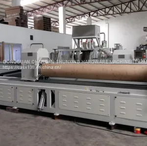 CNC Paper Tube Cutting Machine(without Spindle) thumbnail-1