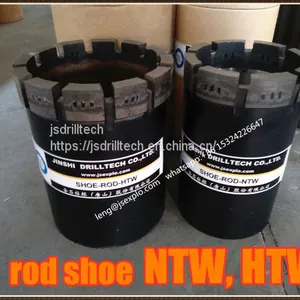 HTW Drill Rod Shoe Bit, Impregnated Diamond Core Drill Bits, Exploration Drilling, Rock Coring, Geotechnical Drilling Bits thumbnail-2