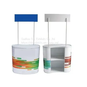 Plastic Promotor Counter,custom Promotor Desk, Portable Folding Promotion Counter,Promotion Counter thumbnail-1