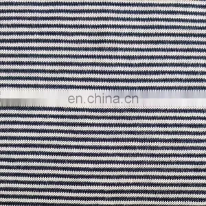 Stock Lot Fabric Modal Spandex Stripe Jersey Fabric for Apparel thumbnail-1