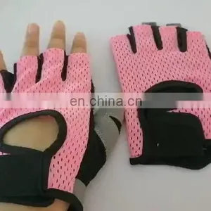 Hampool Wrist Support Half Finger Weight Lifting Gym Sports Gloves thumbnail-1