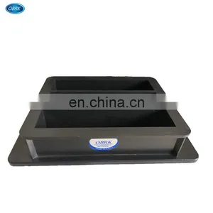 Three Gang 40*40*160cm Black Plastic Concrete Cube Mould(molds) thumbnail-2