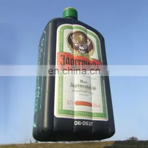 Giant Advertising Inflatable Jagermeister Bottle Inflatable Vodka Bottle thumbnail-1