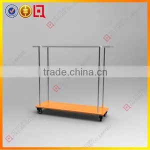 Clothes Display Rack With Wheels thumbnail-2