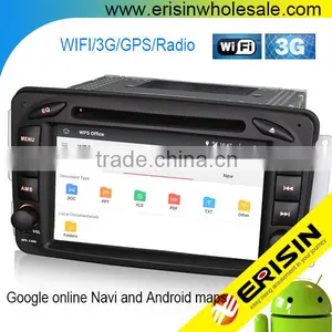 Erisin ES2507B 2 Din 7 Inch Touch Screen Car Radio Bluetooth for Mercedes W168 thumbnail-1
