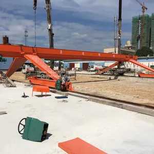 MH Type15 Ton General Gantry Crane, Gantry Crane, Main Girder Box Support Leg Gantry Crane, Rail Type Small Crane thumbnail-3