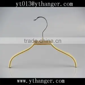 CY-278 Bend Shape Kid Wooden Coat Hangers With Children Pants Hanger thumbnail-5