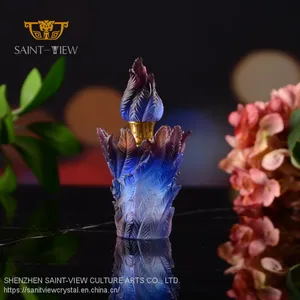 SAINT-VIEW ORIGINAL DESIGN Feather Design Perfume Crystal Dropper Essence Bottle Personal Care Essential Oil thumbnail-4