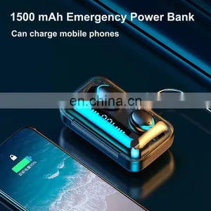 True BT 5.0 1500mAh Earbuds Audiculares F9 thumbnail-2
