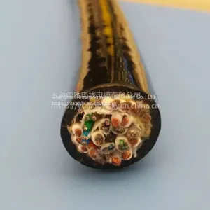 Twisted-pair Shielded Signal Cable Plus Power Cord Polyurethane PUR Multi-core Combination Underwater Cable Corrosion Resistant Marine Cable thumbnail-3