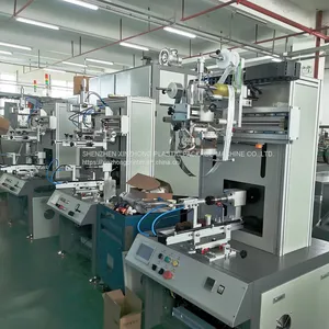 Precise Manual Oval Flat Square Container Plastic Bottles Perfume Glass Jar Automatic Bottle Cap Maquina Servo Hot Stamping Foil Machine for Cosmetics thumbnail-4