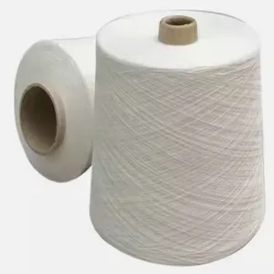 100% Cotton Yarn, Carded Cotton Yarn for Knitting or Weaving Combed Cotton Grey Yarn thumbnail-4