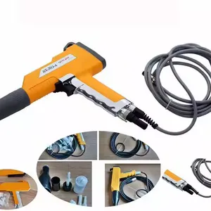 HXC-AUT-Q1 Handheld Professional Metal Spraying Equipment Electrostatic Adsorption Powder Coating Spray Gun thumbnail-3