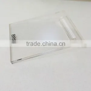Acrylic Price Tag Holder Stand Clear Acrylic Sign Holder Desk Label Leaflet Holder RSH004 thumbnail-1
