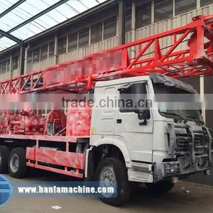 400 m Depth HFC400 Truck Mounted Water Drilling Rig, Deep Drilling Rig, Rotary Drilling Rig thumbnail-1