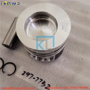 3066 Engine Piston Kit With Pin&clips 297-7752 2977752 For CAT thumbnail-3