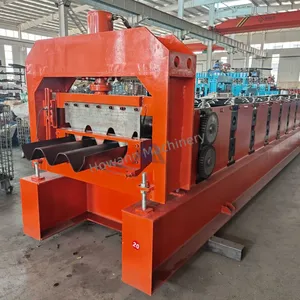 Hot Sale Road Barrier Two Waves Highway Guardrail Fence Crash Production Line Rolling Forming Machinery Cold Forming Machine thumbnail-1