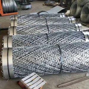 Concertina Razor Wire Coils 450mm Diameter for Military Use thumbnail-2