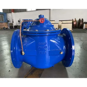 100X 200X 300X 400X 500X Ductile Iron Pn 16 Manual Control Valve Pressure Reducing Valves Control Valve for Single Pipe System thumbnail-6
