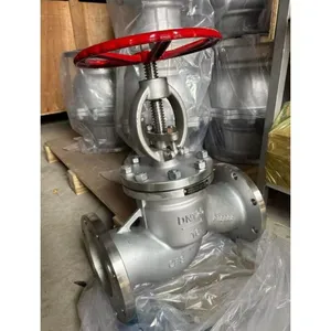 China Hot Sale Flanged Stainless Steel Globe Valves PN16 SS304 Globe Valve for Oil Gas Steam Pipe thumbnail-4