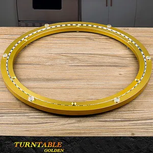 24 Inch Turntable Base for Dining Table | Low Noise Turntable Bearings | Low Noise Swivel Plate Base thumbnail-2