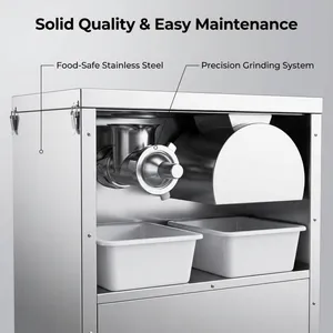 QJR-400 Industrial Electric Meat Grinder Machine Professional Meat Slicer Mincer Shredder for Large Scale Food Factory thumbnail-3