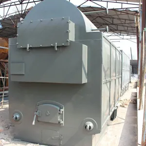 7-ton Biomass Steam Boiler Water Tank Water Pump Burner Valve Instrument Cylinder Control Cabinet Foreign Trade Customization thumbnail-3