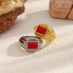 304 Stainless Steel Ring, 2mm Thickness, OEM Custom, Factory Wholesale Price, Low MOQ for Jewelry Supplier thumbnail-4