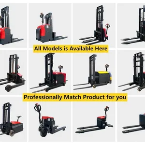 Factory Outlet Walkie Stacker 1t 1.5t 2t 1000kg 1500kg 2000kg Electric Pallet Stacker thumbnail-5