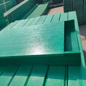 Heavy Duty FRP Perforated Cable Tray, 500mm Width, 3m Length, 1000kg/m Load, 1.5mm Thickness, Fire Retardant thumbnail-2