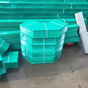 Haoqing Environmental Protection Frp Cable Trays: Trough Type, Ladder Type, Tray Type, Polymer, Polyurethane, Corrosion-resistant thumbnail-1