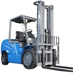Powerful Green Electric Battery Forklift for Efficient Warehouse Handling 4*4 Wheel Truck thumbnail-1