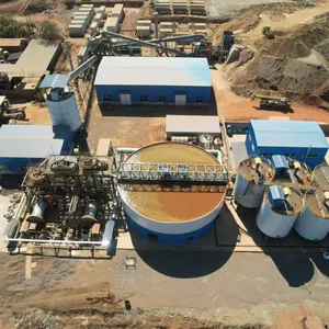 Gold CIL CIP Leaching Plant 100-500 TPD Activated Carbon Leaching High Efficiency EPC Project thumbnail-5