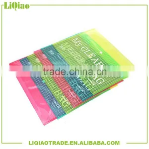 A4 PP Transparent Portfolio Transparent File Cover With Snap Button thumbnail-1