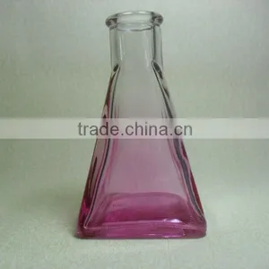 Glass Aromatherapy Diffuser Bottle Pink Colour thumbnail-3