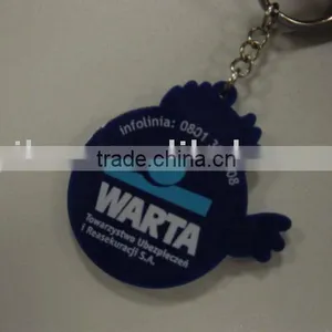 2d Custom Shaped Soft Pvc Keychain thumbnail-1