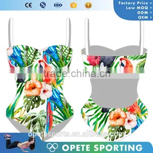 (OEM ODM FACTORY)Wholesale Women Swimwear /Swim Bathing Suit/One Piece Swimsuit thumbnail-3